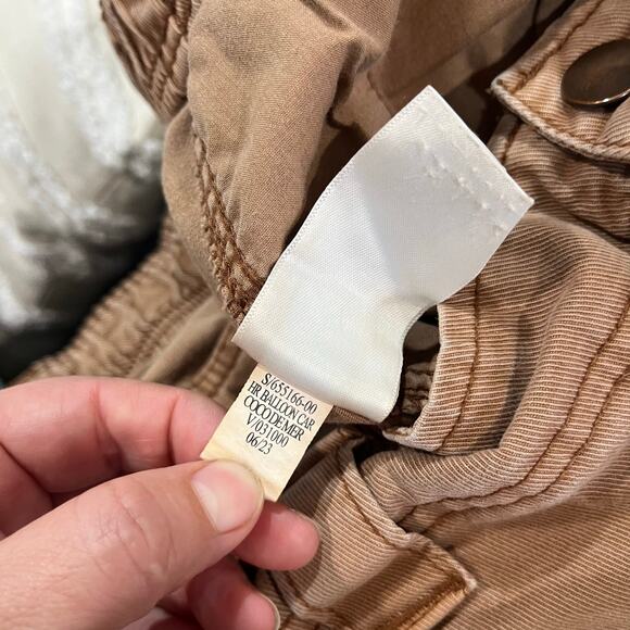 Old Navy Balloon Cargo Pants Size XL High Rise Brown Utility - Picture 8 of 9